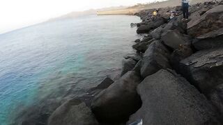 Lanzarote, Part 3 - береговой лурфишинг для новичка