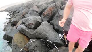 Lanzarote, Part 3 - береговой лурфишинг для новичка