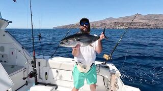 La Gomera: морская рыбалка на тунеца и вааху с Уэйном — гид и тактика