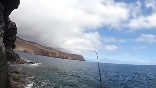 La Gomera - гигантский тунец со скал, стоит ли рисковать?