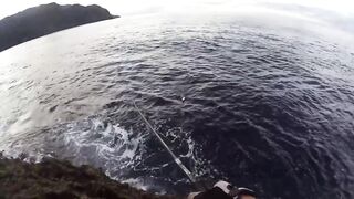 La Gomera — монстр с берега: морская рыбалка на лавовых полках