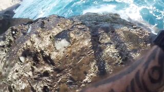 La Gomera — монстр с берега: морская рыбалка на лавовых полках