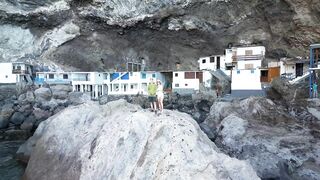 La Palma, Cueva de Candelaria — рыбацкая пещера и береговая рыбалка