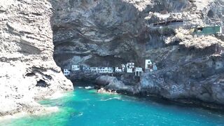 La Palma, Cueva de Candelaria — рыбацкая пещера и береговая рыбалка
