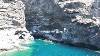 La Palma, Cueva de Candelaria — рыбацкая пещера и береговая рыбалка