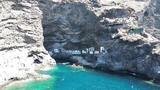 La Palma, Cueva de Candelaria — рыбацкая пещера и береговая рыбалка
