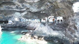 La Palma, Cueva de Candelaria — рыбацкая пещера и береговая рыбалка