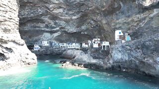 La Palma, Cueva de Candelaria — рыбацкая пещера и береговая рыбалка