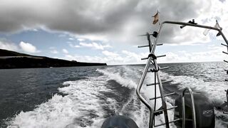 El Hierro, Punta Restinga - морская рыбалка на лавовом свале у Roque Tacorón
