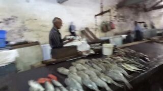 Port Louis Central Market - рыбные ряды и цены с утра