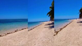 Flic en Flac Beach, Mauritius - рыбалка с пирса до заката