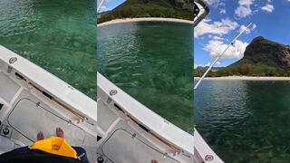 Le Morne, Mauritius — морская рыбалка у рифа и проходы на поппер