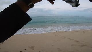 Le Morne — раннее утро: морская рыбалка в Маврикии у камней