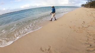 Le Morne — раннее утро: морская рыбалка в Маврикии у камней