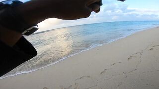 Le Morne — раннее утро: морская рыбалка в Маврикии у камней