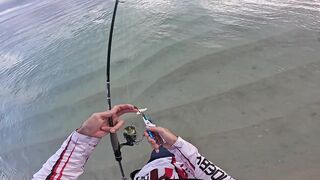 Le Morne, Mauritius: shore casting на закате — снасть и точки