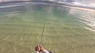 Le Morne, Mauritius: shore casting на закате — снасть и точки