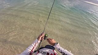 Le Morne, Mauritius: shore casting на закате — снасть и точки