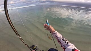 Le Morne, Mauritius: shore casting на закате — снасть и точки