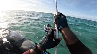 Le Morne kayak fishing: каяк, прилив и дорожка по кромке рифа