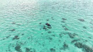 Le Morne kayak fishing: каяк, прилив и дорожка по кромке рифа