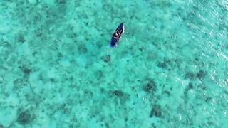 Le Morne kayak fishing: каяк, прилив и дорожка по кромке рифа