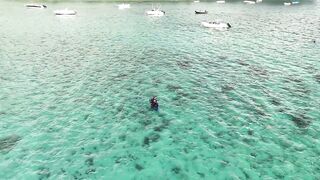 Le Morne kayak fishing: каяк, прилив и дорожка по кромке рифа