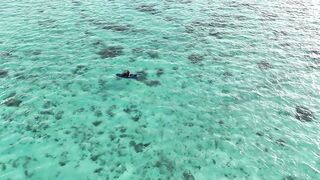 Le Morne kayak fishing: каяк, прилив и дорожка по кромке рифа