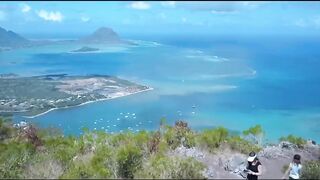 MAURITIUS, Tamarin–Black River: дорога вдоль лагуны и места для береговой рыбалки