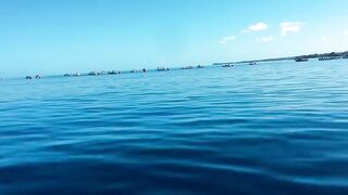 Rivière Noire, Маврикий - рыбалка в лагуне Black River с берега