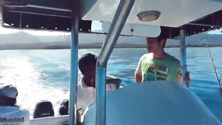 Rivière Noire, Маврикий - рыбалка в лагуне Black River с берега