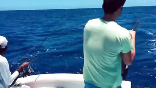 Rivière Noire, Маврикий - рыбалка в лагуне Black River с берега