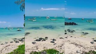 Trou-aux-Biches, Mauritius: тихая лагуна, рыбалка с пирса и купание