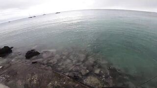 Trou aux Biches — shore casting, эпизод 3: сменить ли поводок?