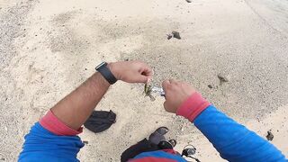 Trou aux Biches — shore casting, эпизод 3: сменить ли поводок?