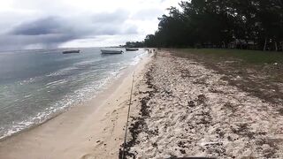 Trou aux Biches — shore casting, эпизод 3: сменить ли поводок?