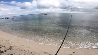 Trou aux Biches — shore casting, эпизод 3: сменить ли поводок?