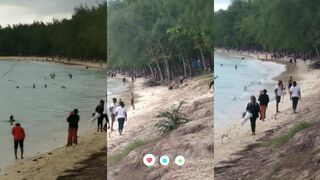 Mont Choisy Beach, Mauritius: длинный пляж и доступные точки для рыбалки