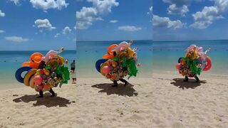 Mont Choisy Beach — тени от казуарин, клюет ли в жару?