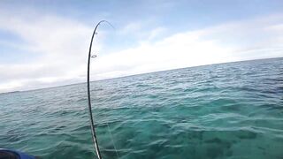 Мон Шуази — каяк и приманка: летняя рыбалка у пятен травы