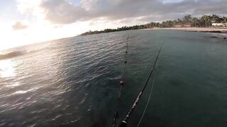 Belle Mare, Маврикий - рассветная рыбалка в тишине, шёпот прибоя