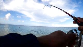 Belle Mare Plage — shore casting на рассвете: какой лидкор ставить?