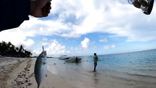 Belle Mare Plage — shore casting на рассвете: какой лидкор ставить?