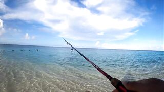 Belle Mare Plage — shore casting на рассвете: какой лидкор ставить?