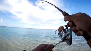 Belle Mare Plage — shore casting на рассвете: какой лидкор ставить?