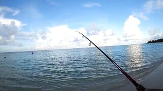 Belle Mare Plage — shore casting на рассвете: какой лидкор ставить?