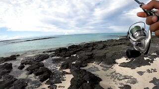 Belle Mare Plage — shore casting на рассвете: какой лидкор ставить?