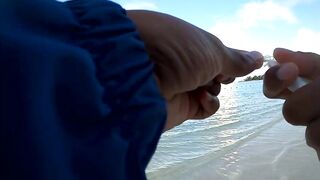 Belle Mare Plage — shore casting на рассвете: какой лидкор ставить?