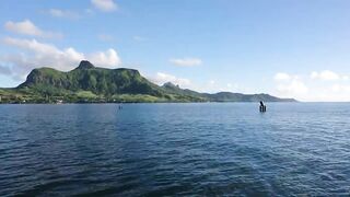 Mahébourg, Маврикий - рыбалка у набережной и лодок местных