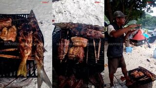 Beau Vallon: пляжный барбекю из свежей рыбы — что взять на гриль?